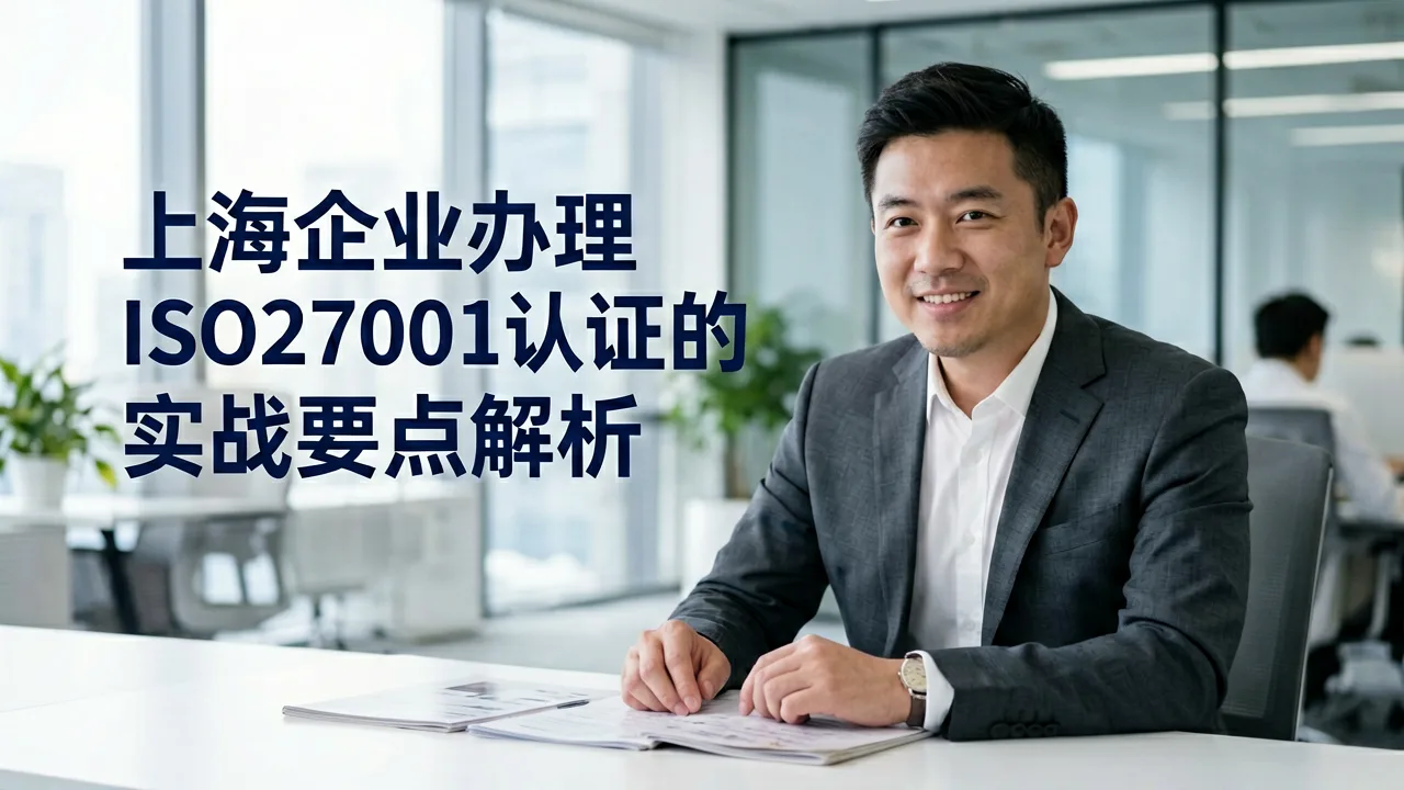 上海企业办理ISO27001认证的实战要点解析